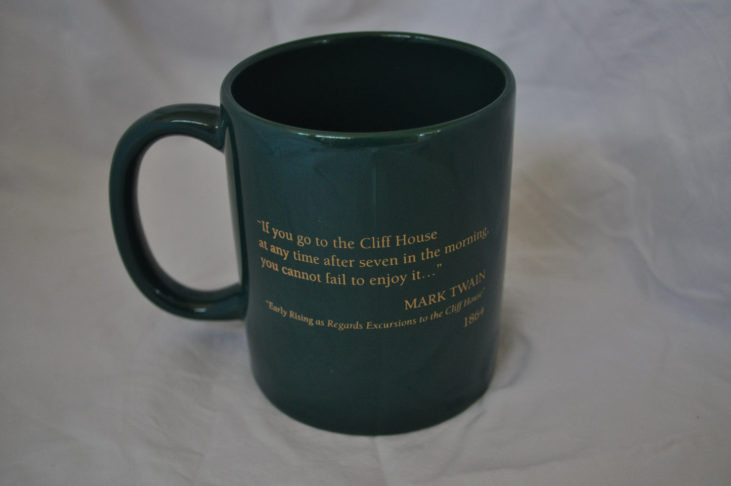 Cliff House Green Mug