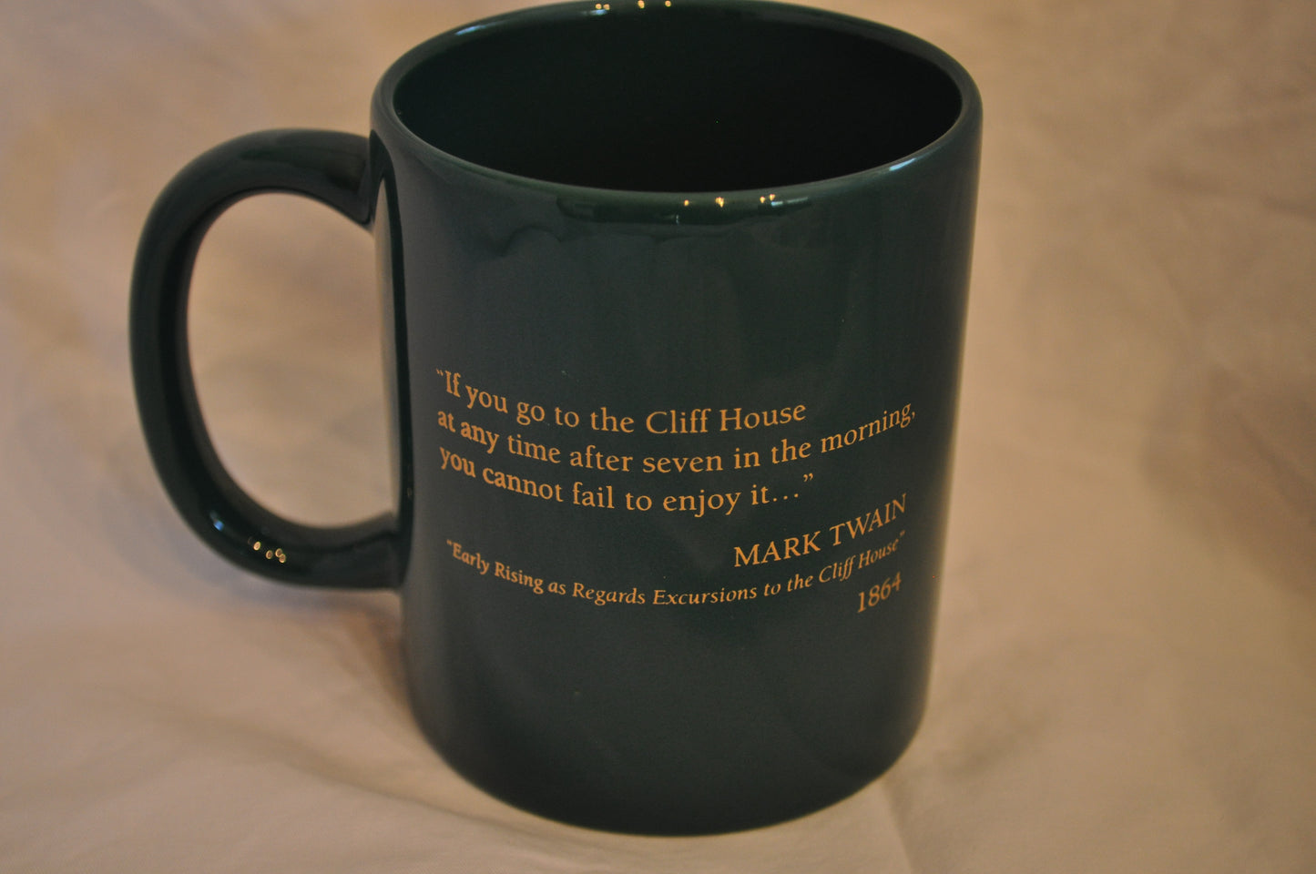 Cliff House Green Mug