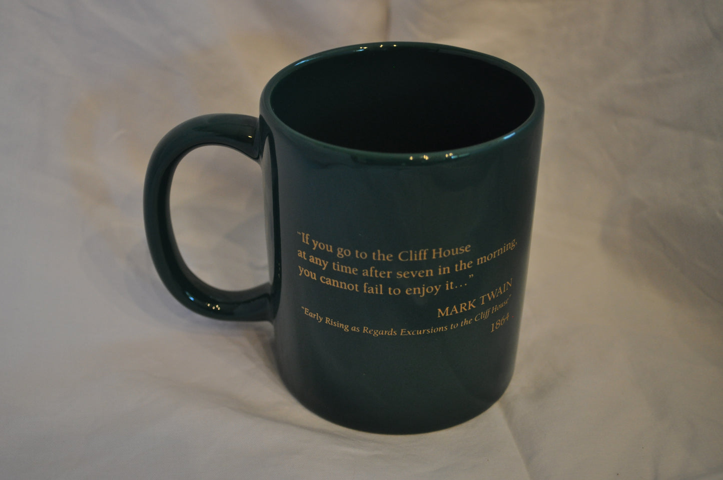 Cliff House Green Mug