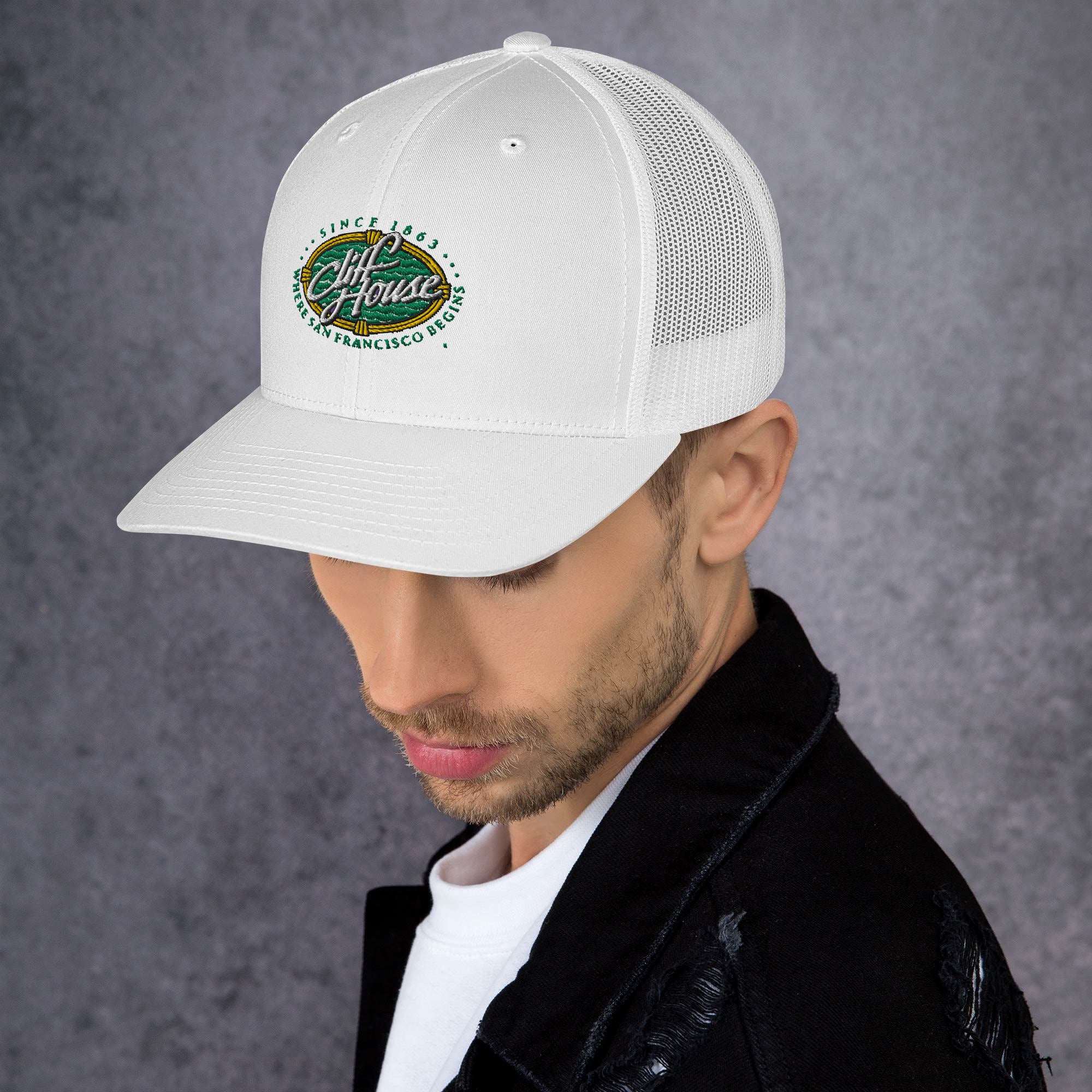 Von Dutch White Corduroy w/ Green buying Mesh Trucker Hat